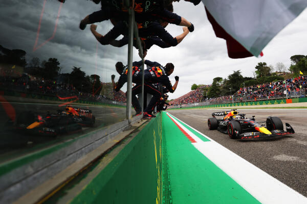 Verstappen Imola finish
