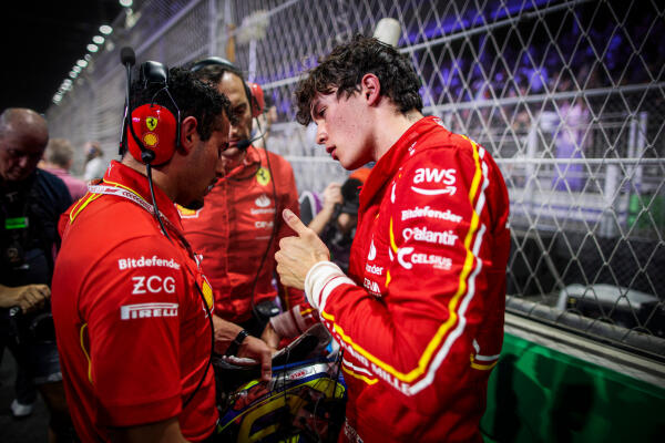 Bearman voor race in Jeddah