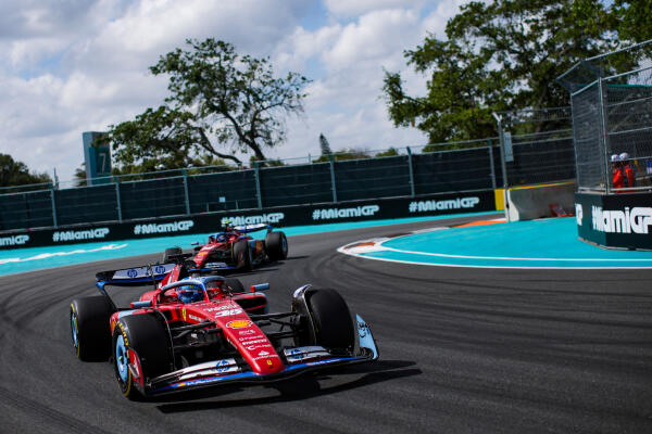 leclerc sainz miami auto