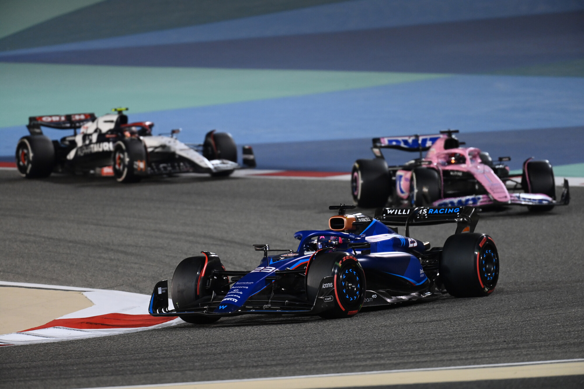 Alexander Albon auto zondag Bahrein 2023