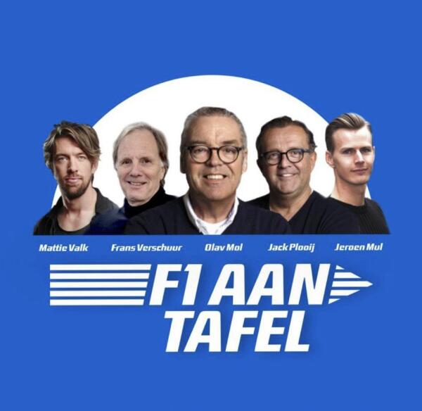 F1 aan Tafel - logo + gezichten