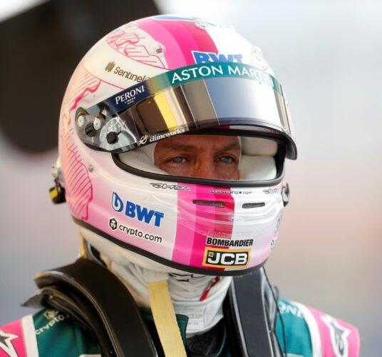 Sebastian Vettel, Aston Martin AMR21 Bahrein 2021