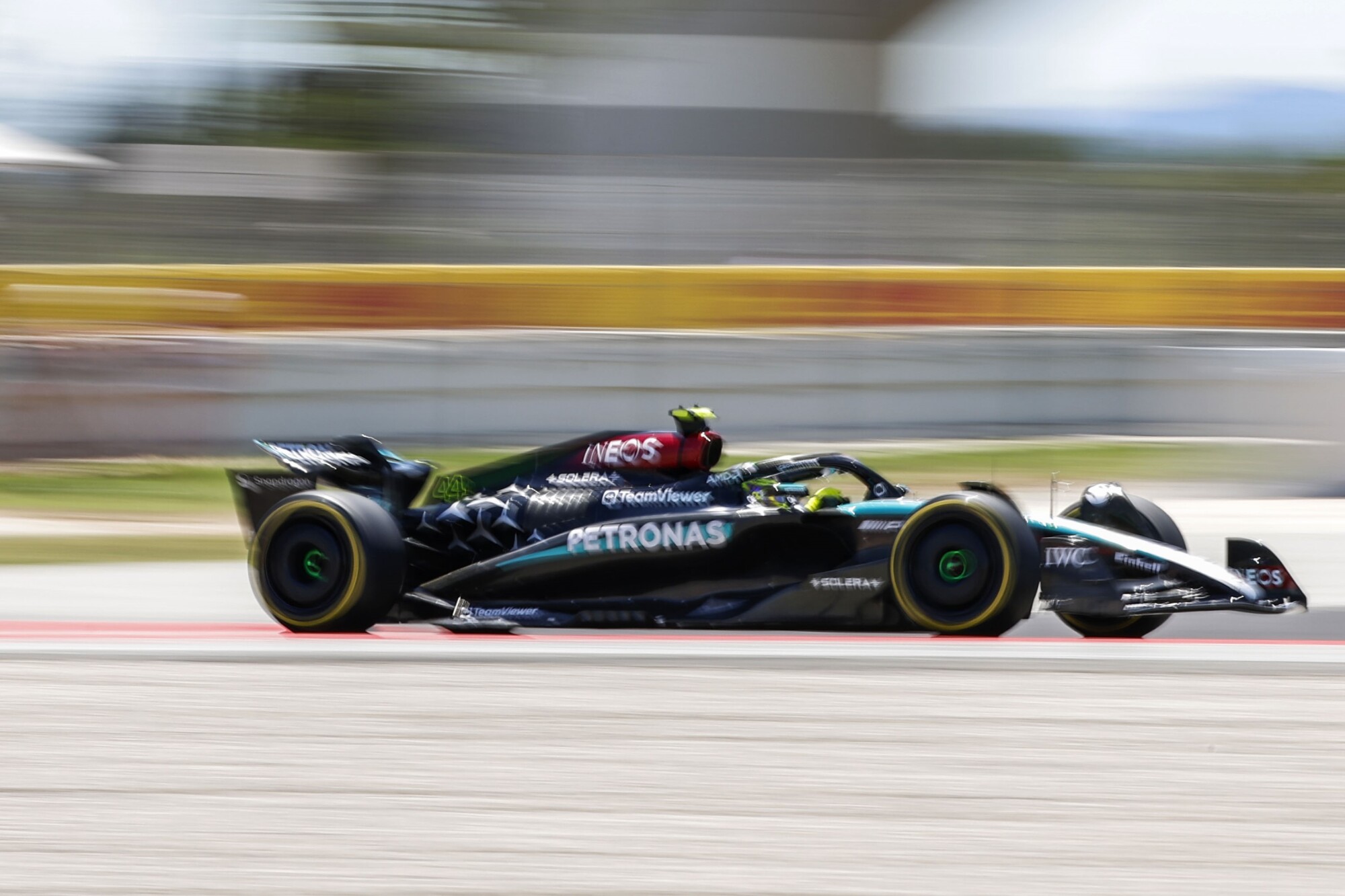 Lewis Hamilton 2024 Barcelona Vrijdag