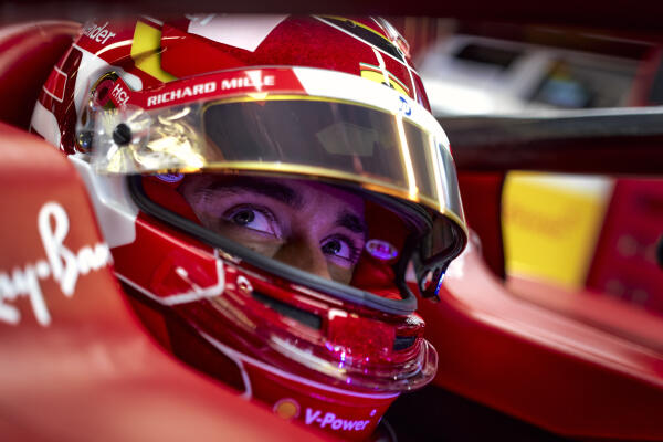 Charles Leclerc Abu Dhabi 2024