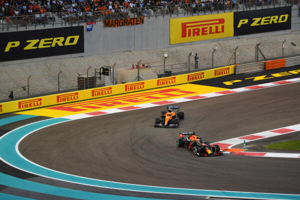 Pirelli foto on track Grand Prix Abu Dhabi 2021