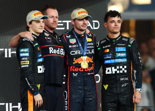 F1 Grand Prix van Abu Dhabi 2025 - Podium
