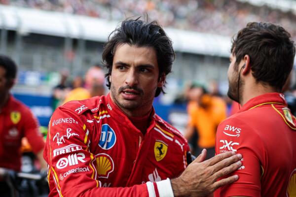 Carlos Sainz zaterdag Mexico 2024