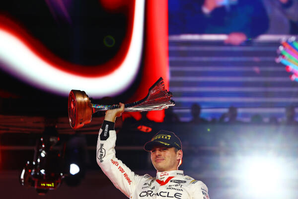 Verstappen, Podium Las Vegas 2023