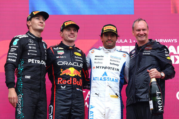 Podium (2) - F1 Grand Prix van Azerbeidzjan 2025