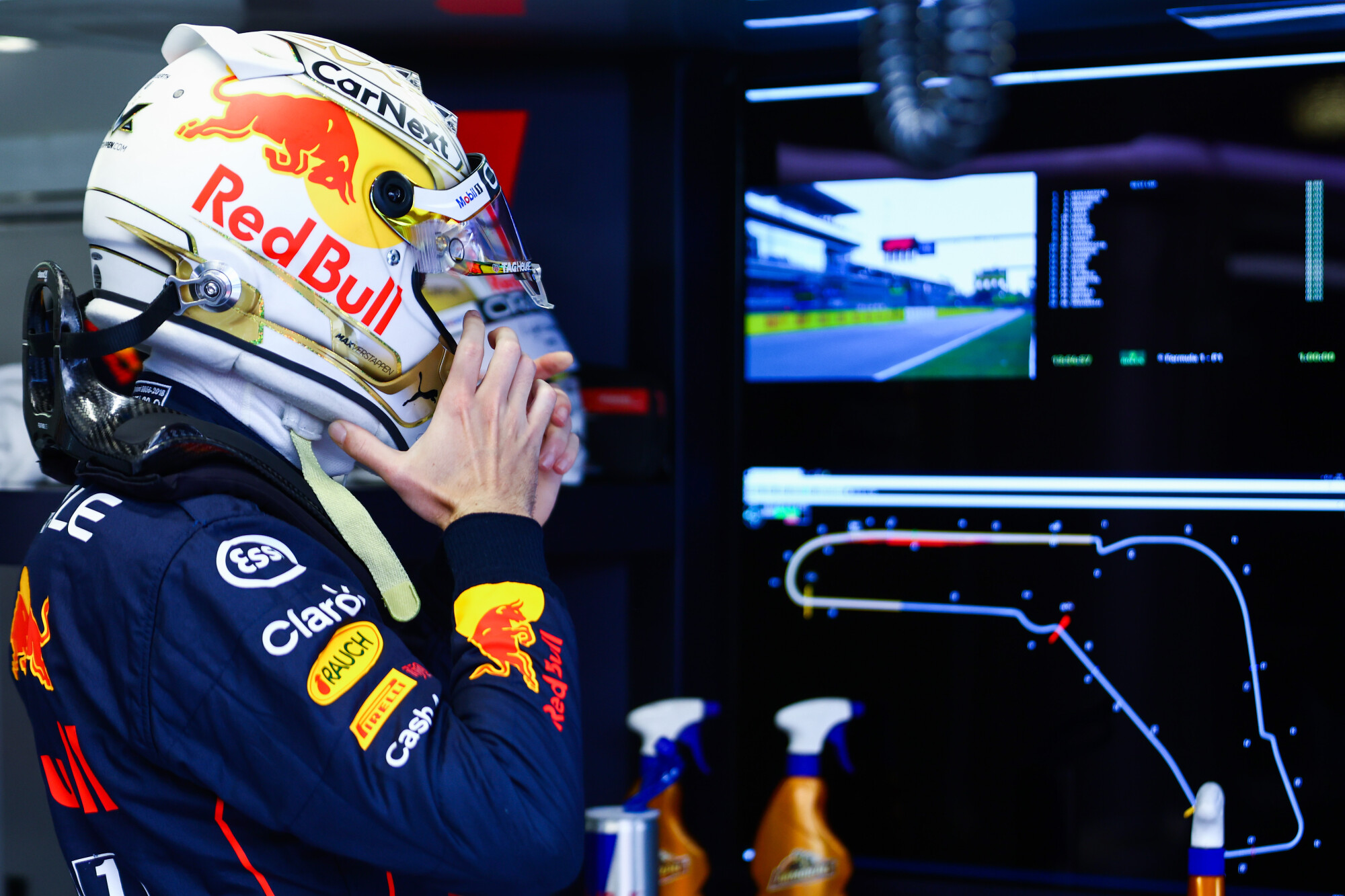 Max Verstappen training monza