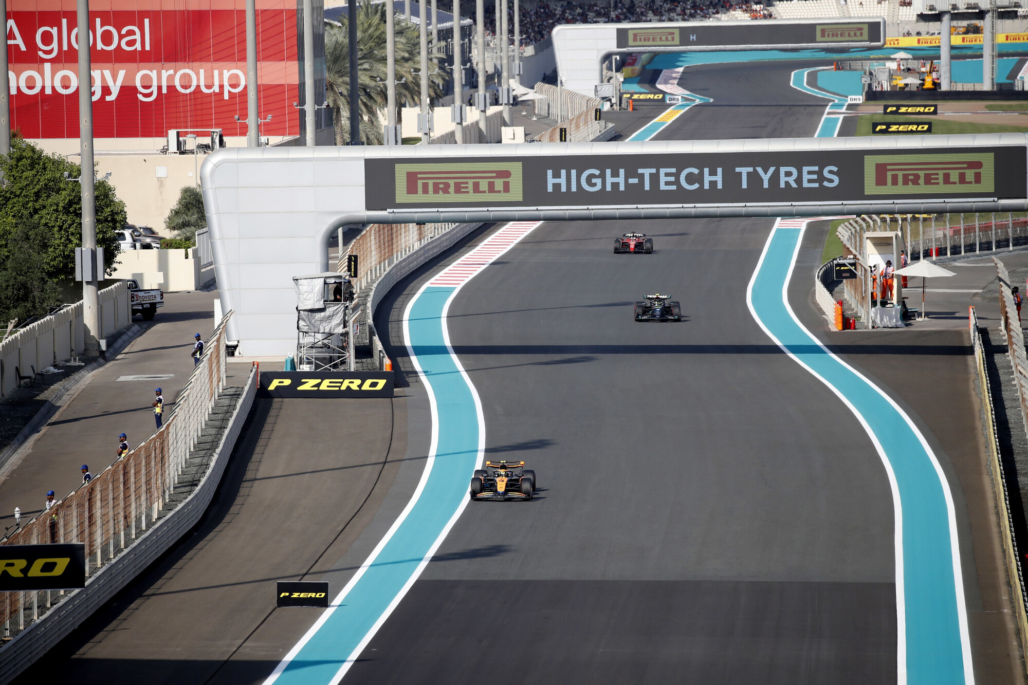 Lando Norris Abu Dhabi 2023