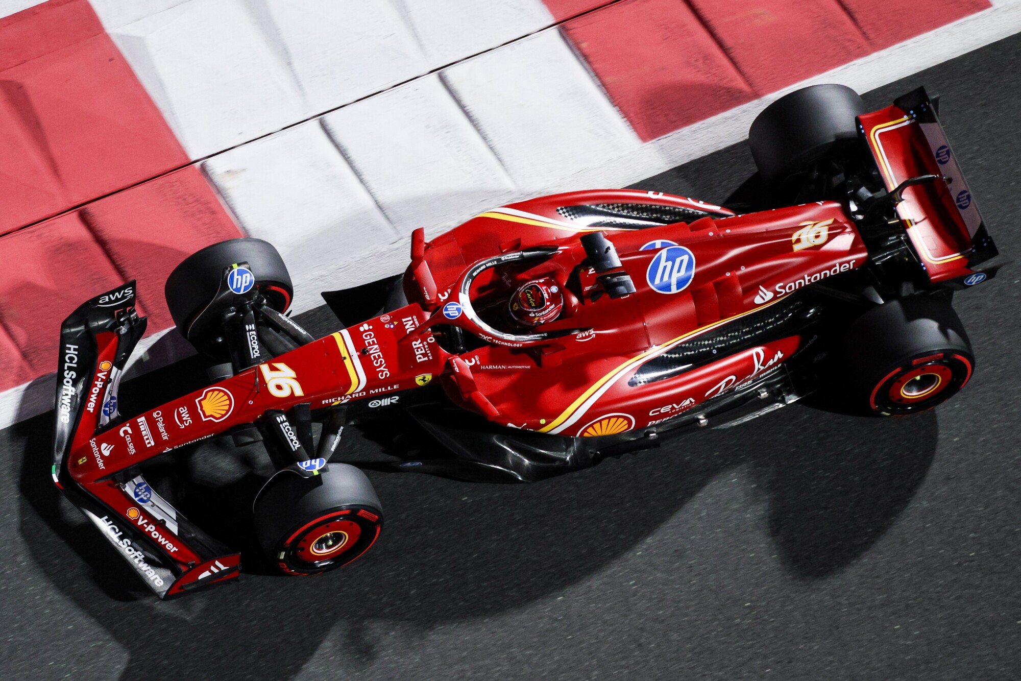 Charles Leclerc 2024 Abu Dhabi