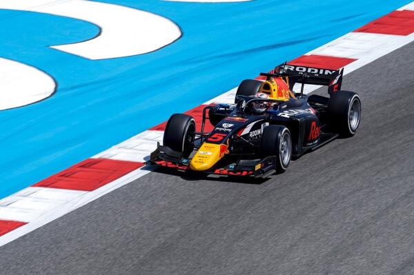 Liam Lawson Formule 2 2022 carlin