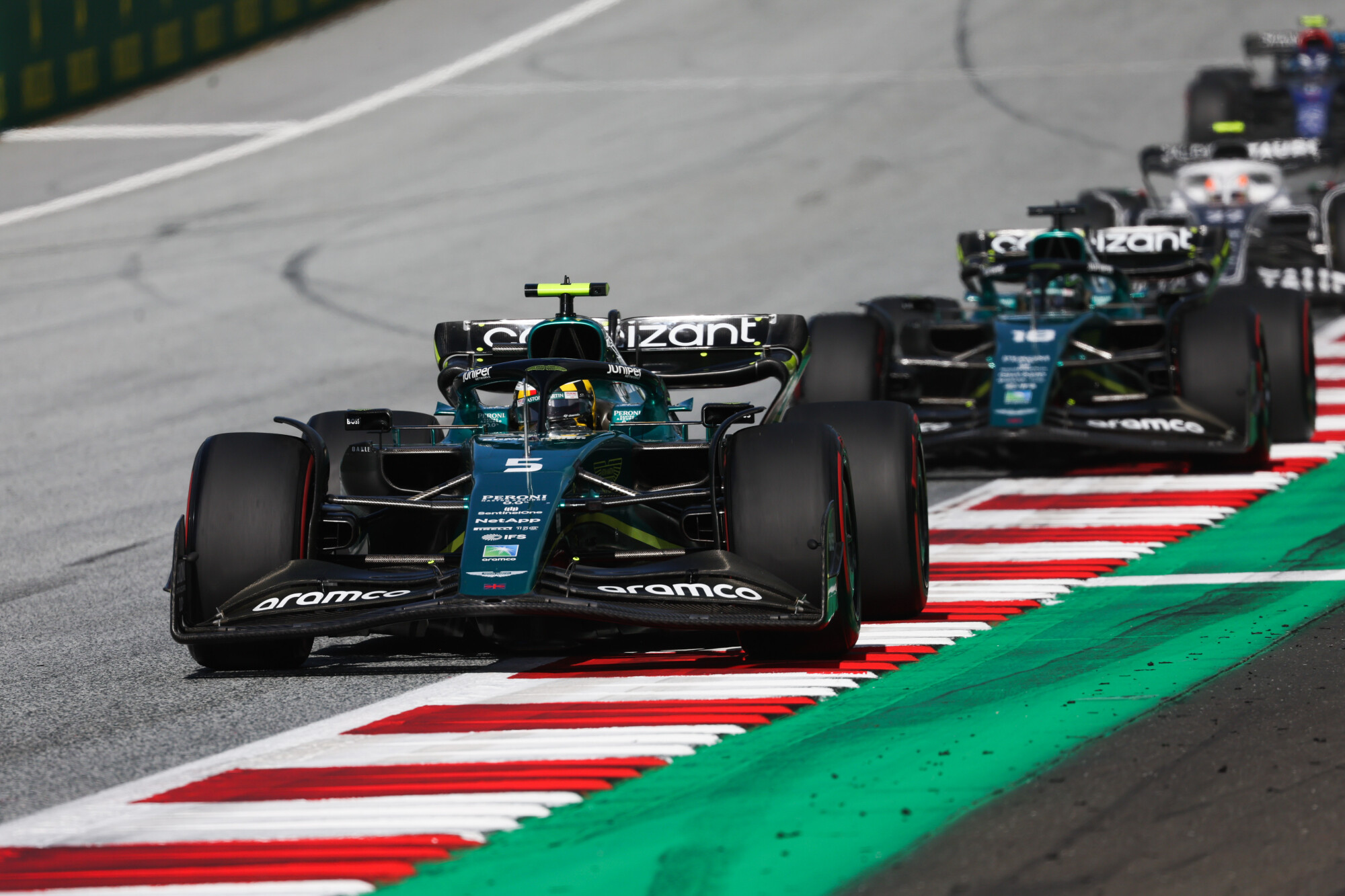 vettel stroll aston martin oostenrijk 2022