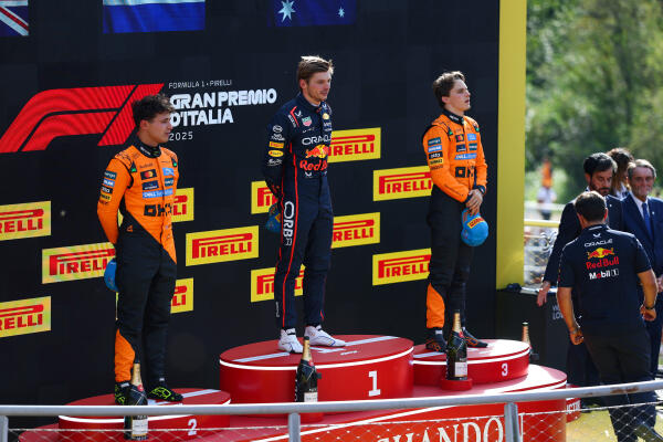 Podium F1 Grand Prix van Italië 2025