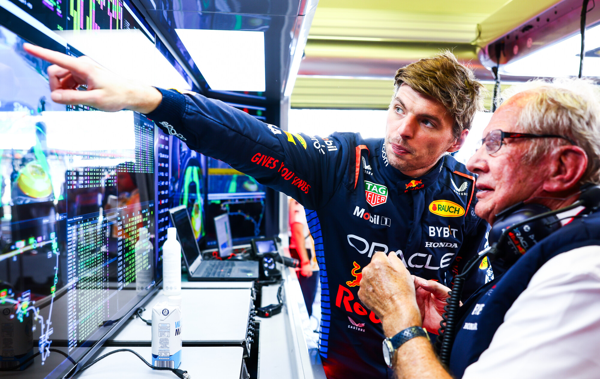 Max Verstappen Red Bull Helmut Marko