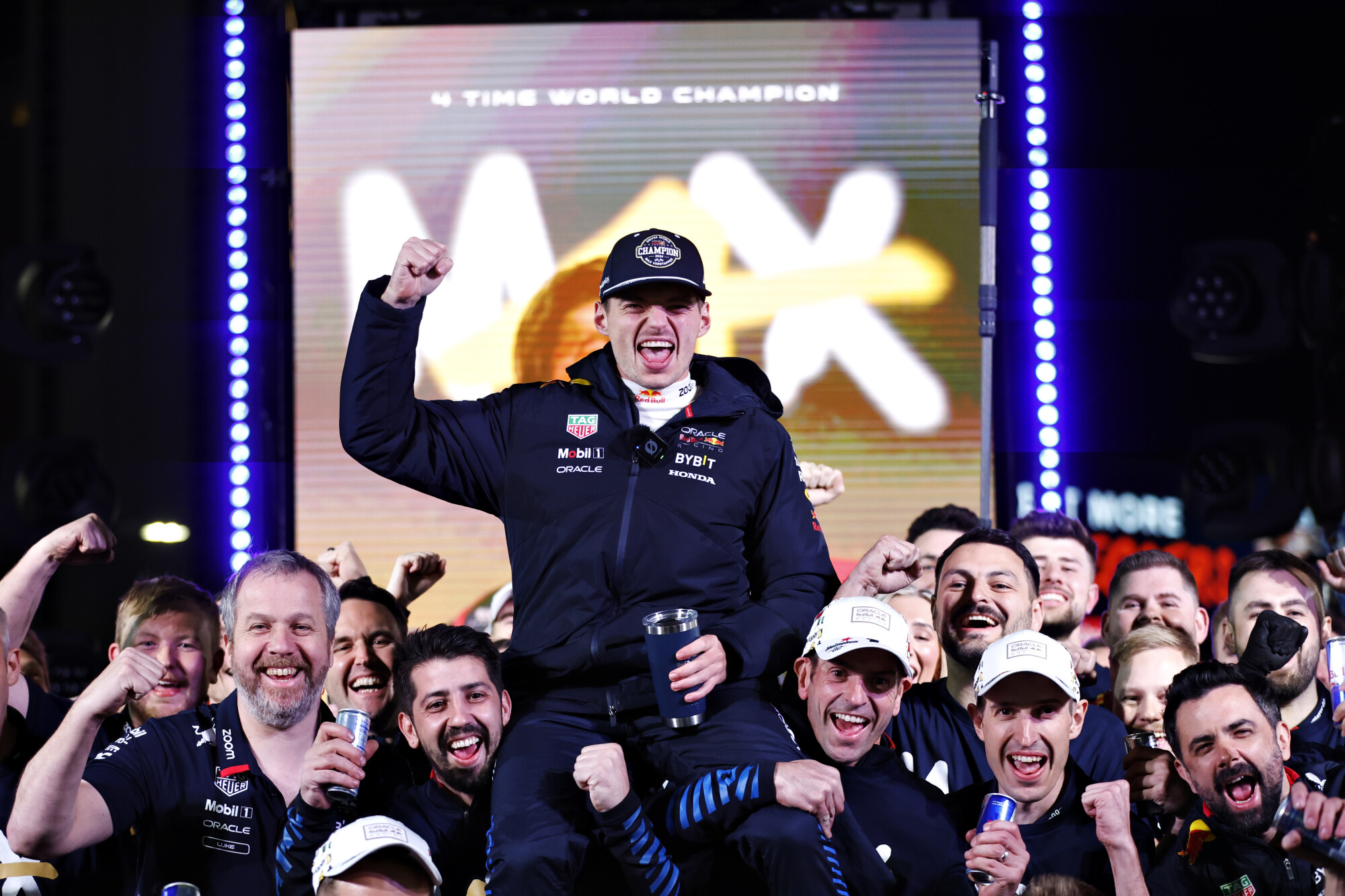 Max Verstappen wereldkampioen Las Vegas 2024
