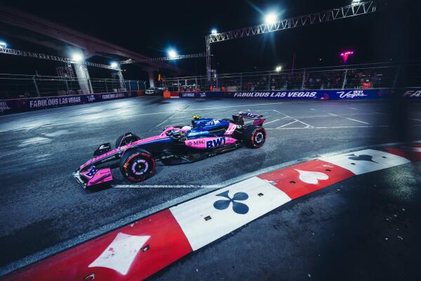 BWT Alpine Formula One Team - 2025 Formula One Las Vegas Grand Prix, Friday