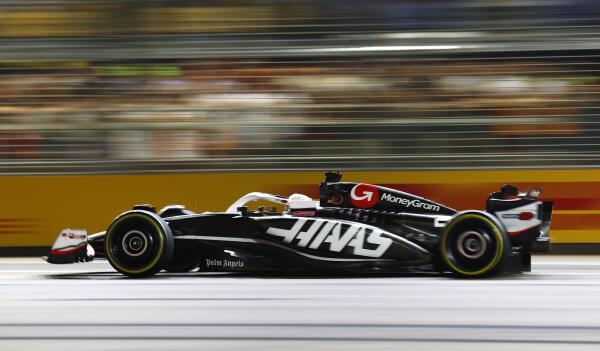 Kevin Magnussen Haas kwalificatie Singapore 2