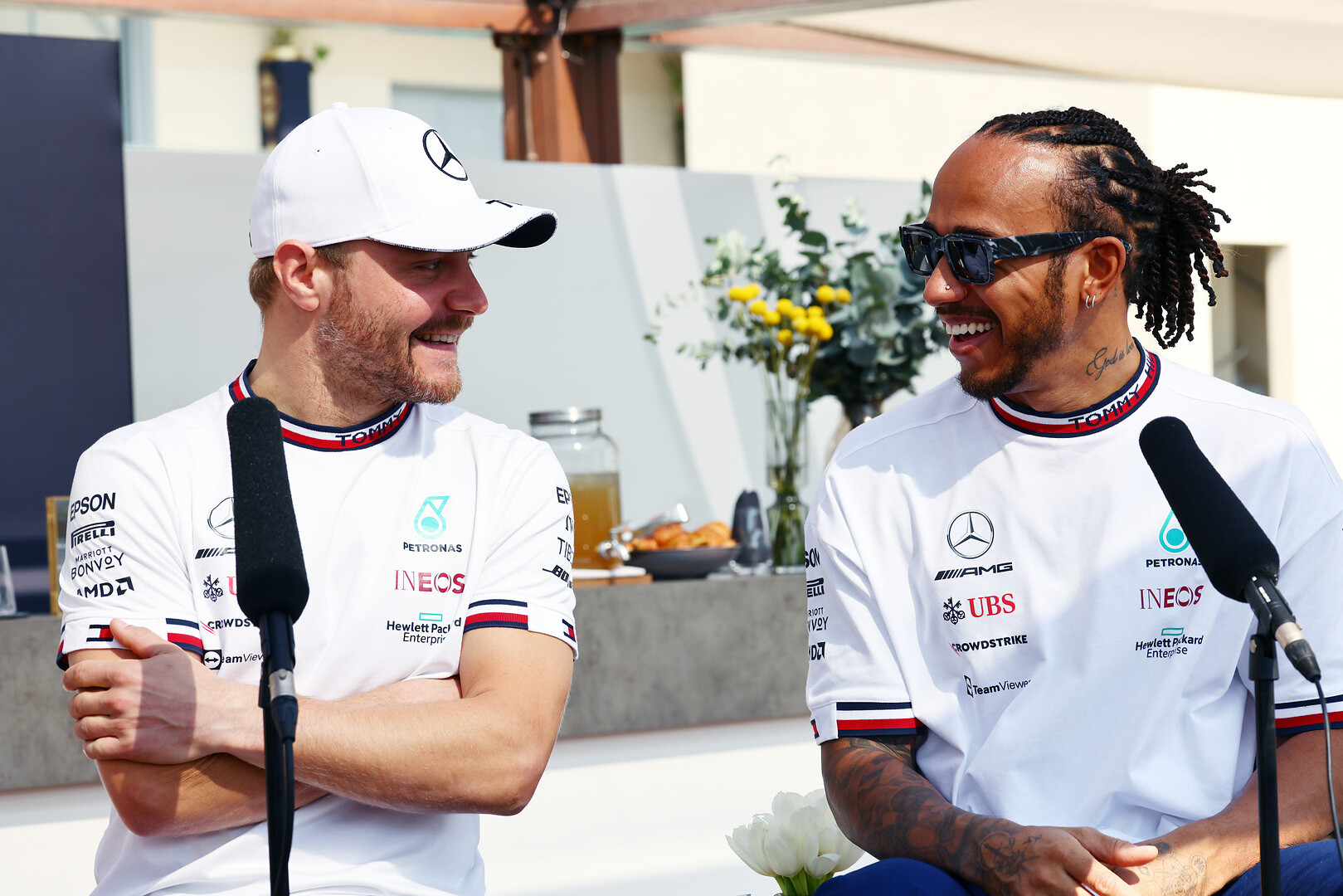 Bottas Hamilton - abu dhabi