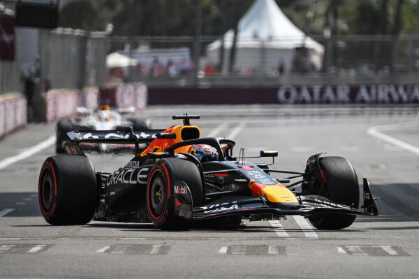 Max Verstappen (2) - VT1 GP Azerbeidzjan 2025