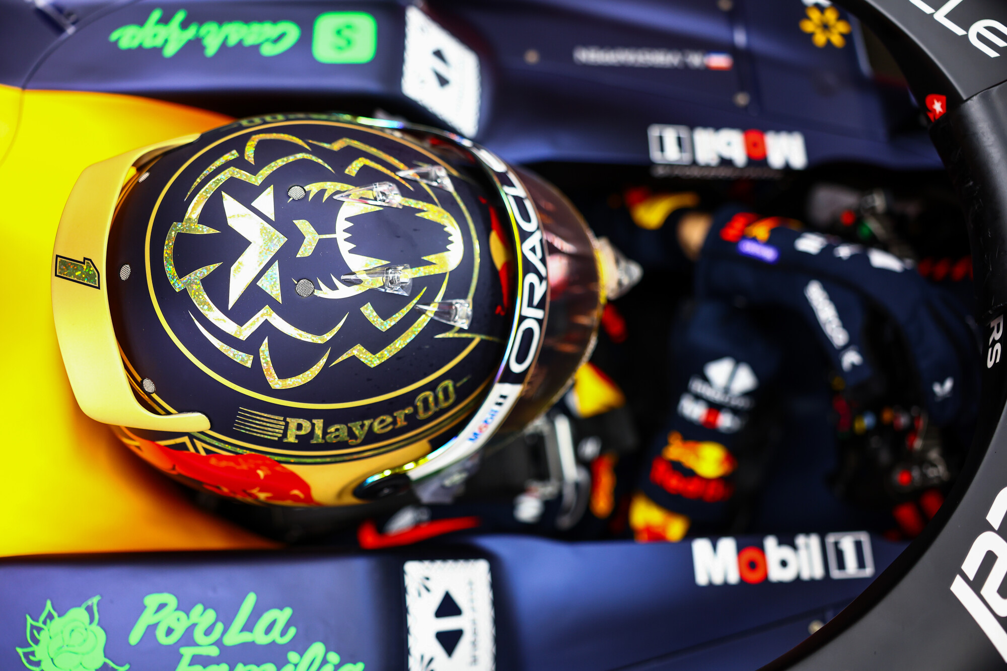 Max Verstappen Mexico helm 2023