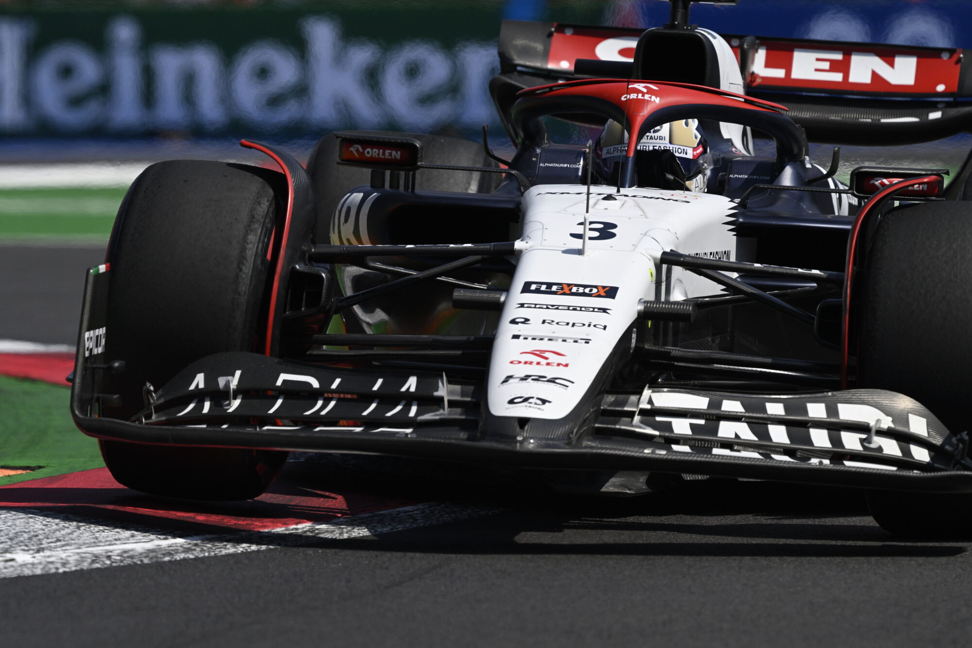 Daniel Ricciardo auto zaterdag Mexico 2023