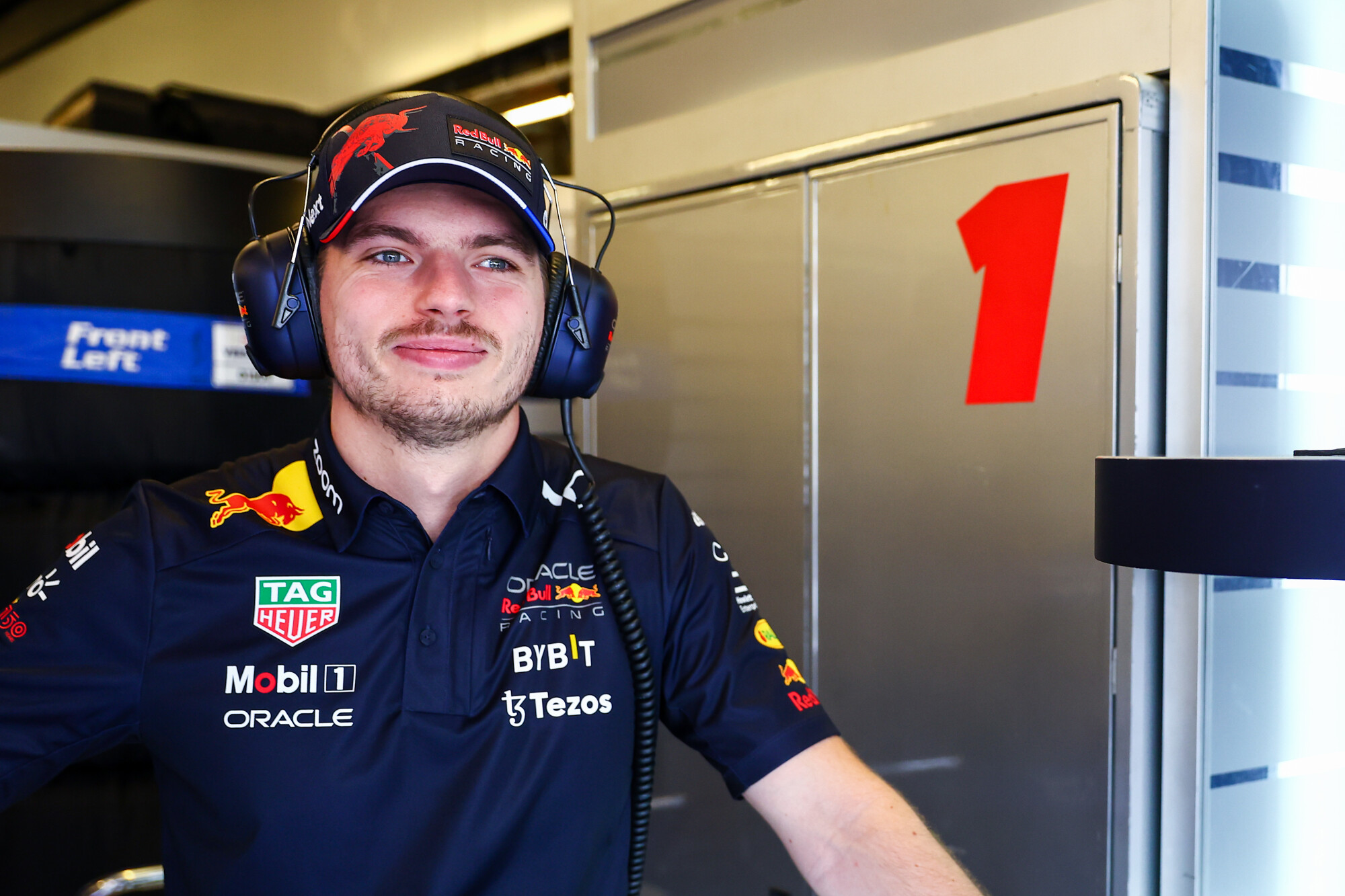 Max Verstappen vrijdag Abu Dhabi 2022