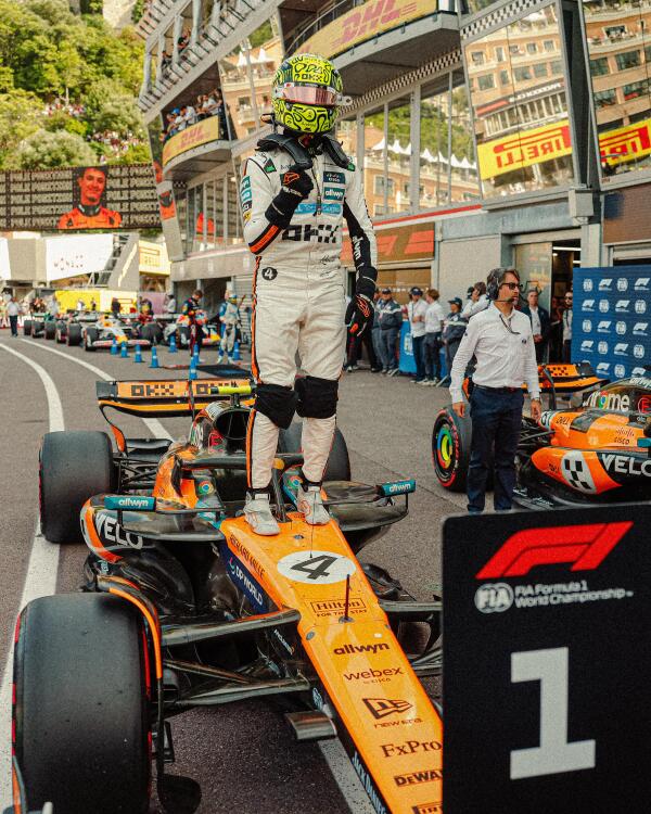 norris pole monaco