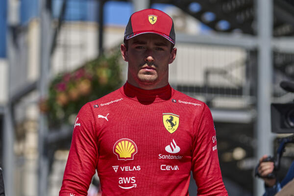 Charles Leclerc_Ferrari_Azerbeidzjan