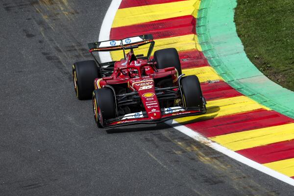 Charles Leclerc 2024 België
