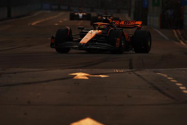 oscar piastri zaterdag singapore 2023