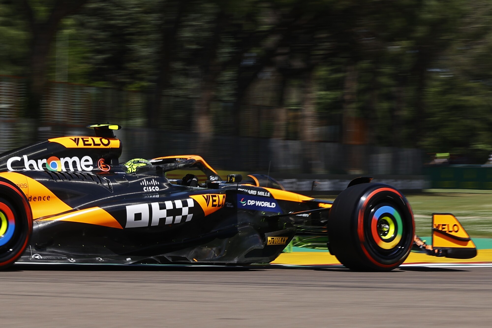 Lando Norris Imola 2024