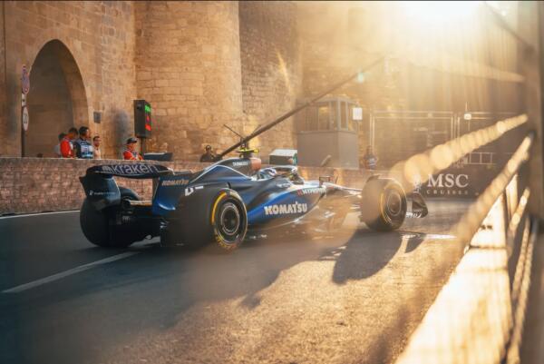 Colapinto Williams Azerbeidzjan Baku