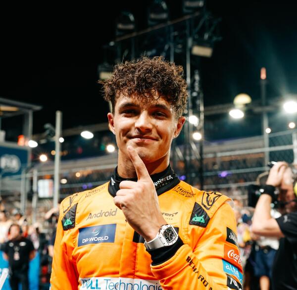 Norris op pole in singapore