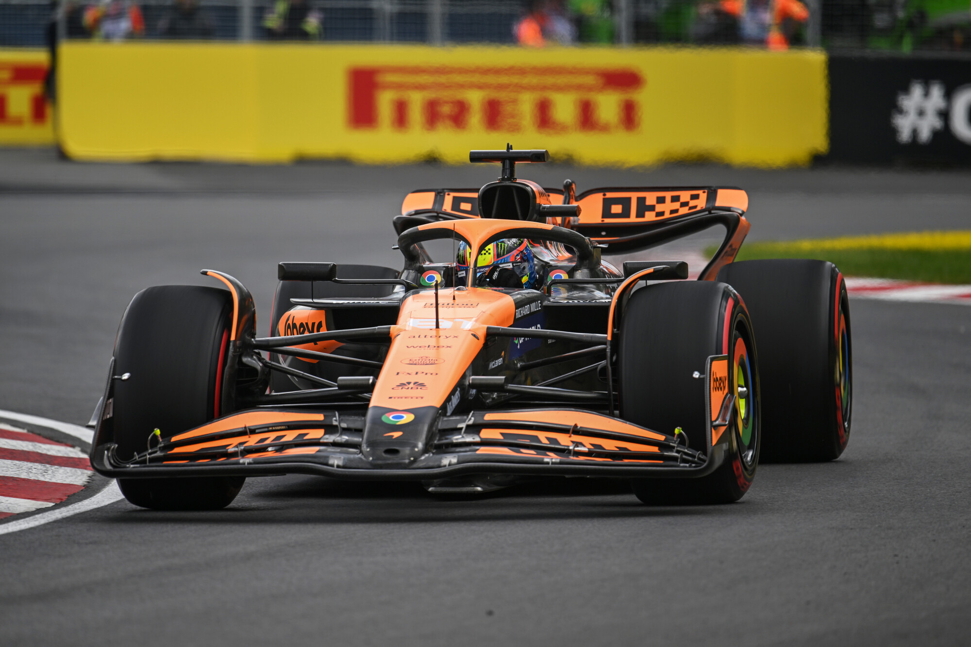 Oscar Piastri zaterdag canada 2024