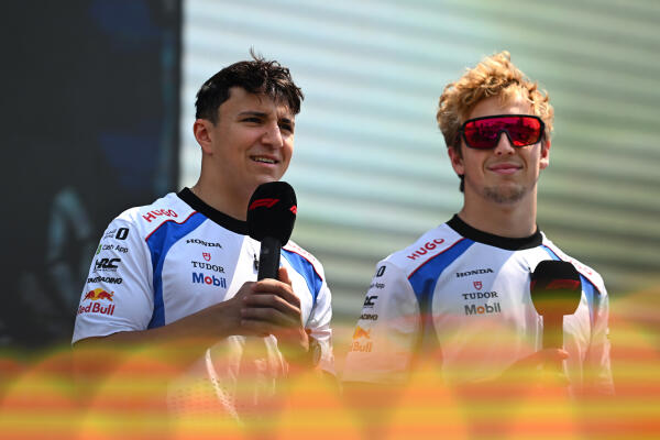 Liam Lawson Isack Hadjar Jeddah