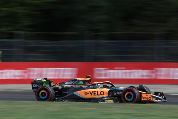 Lando Norris Monza kwalificatie 2022