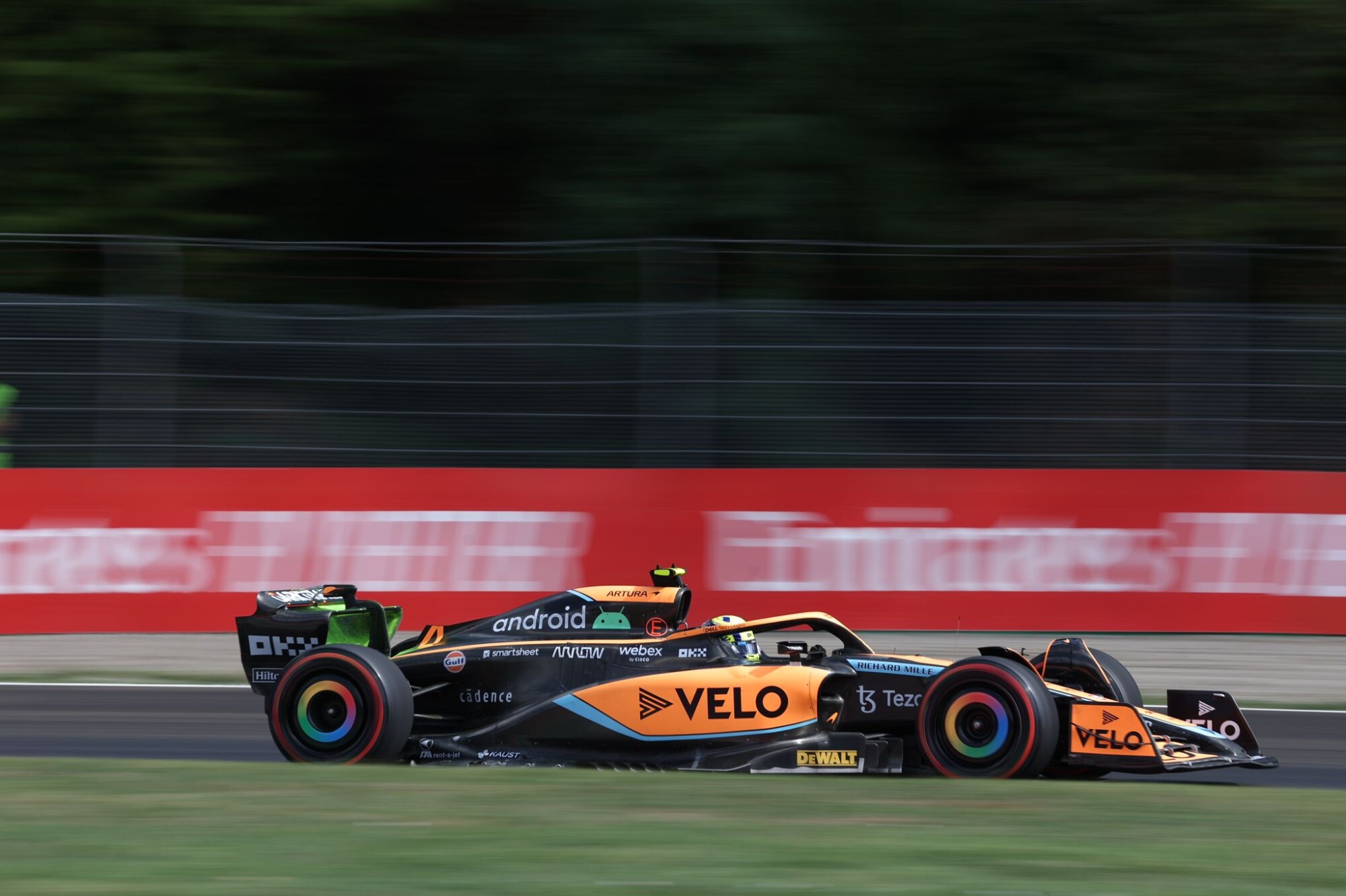 Lando Norris Monza kwalificatie 2022