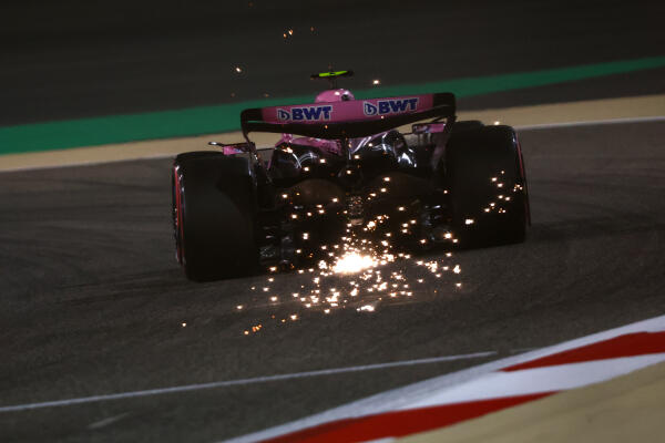 Pierre Gasly in auto Bahrein 2023