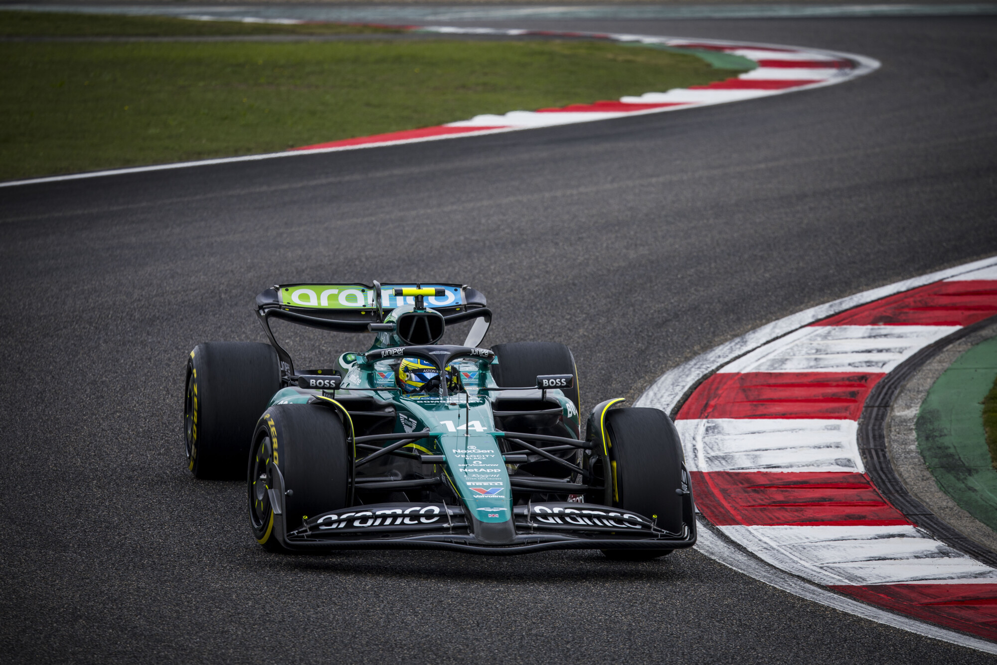 Fernando Alonso auto kwalificatie GP China