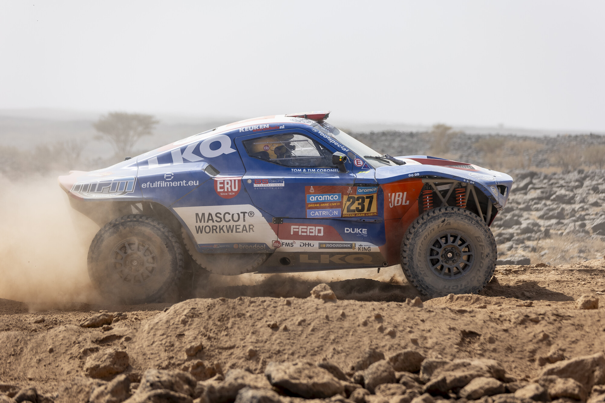 Tom Tim Coronel Dakar Rally