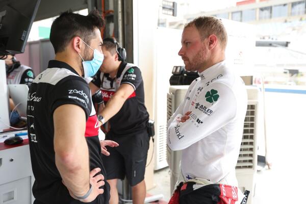 Valtteri Bottas wintertest 1