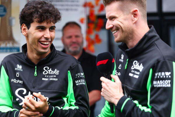 Nico Hulkenberg en Gabriel Bortoleto Canada 2025