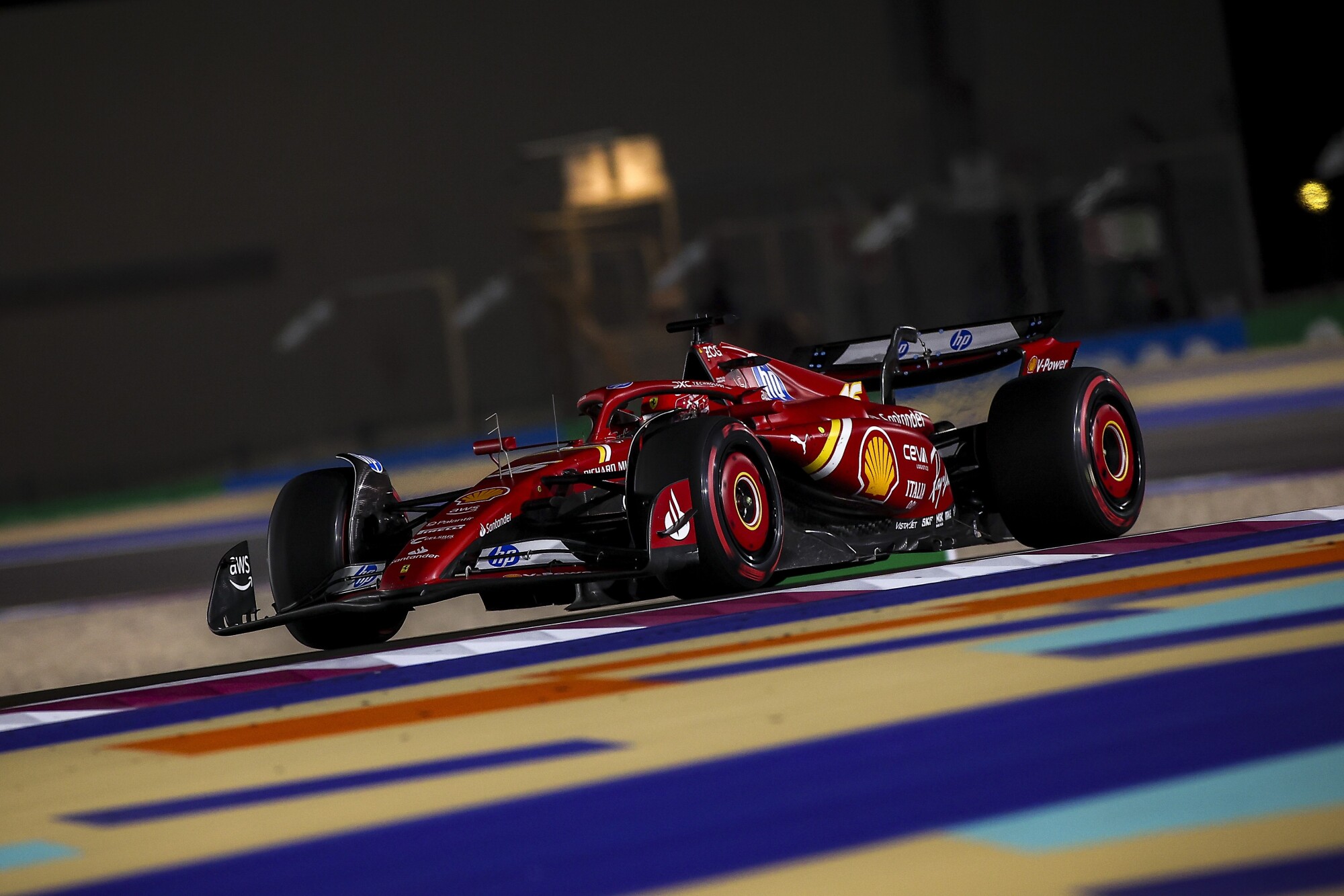 Ferrari Qatar 2024 Charles Leclerc