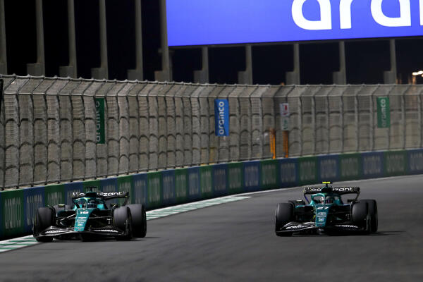 GP Saoedi-Arabië Hülkenberg en Stroll