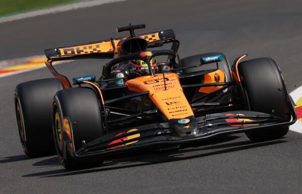 Oscar Piastri Spa 2025