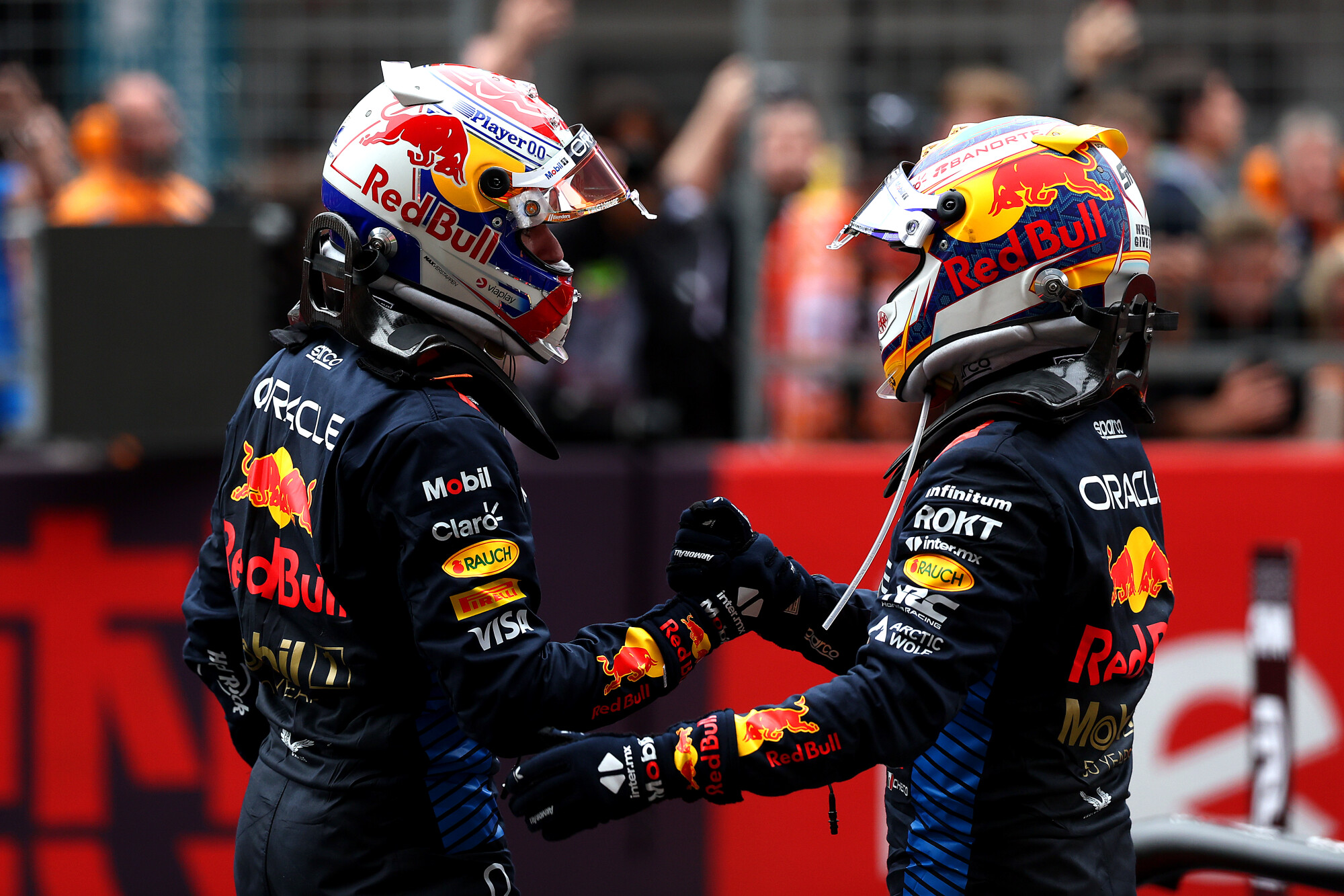 Max en Checo China 2024 1-3 Shanghai