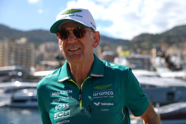 Adrian Newey Aston Martin 2025 Monaco