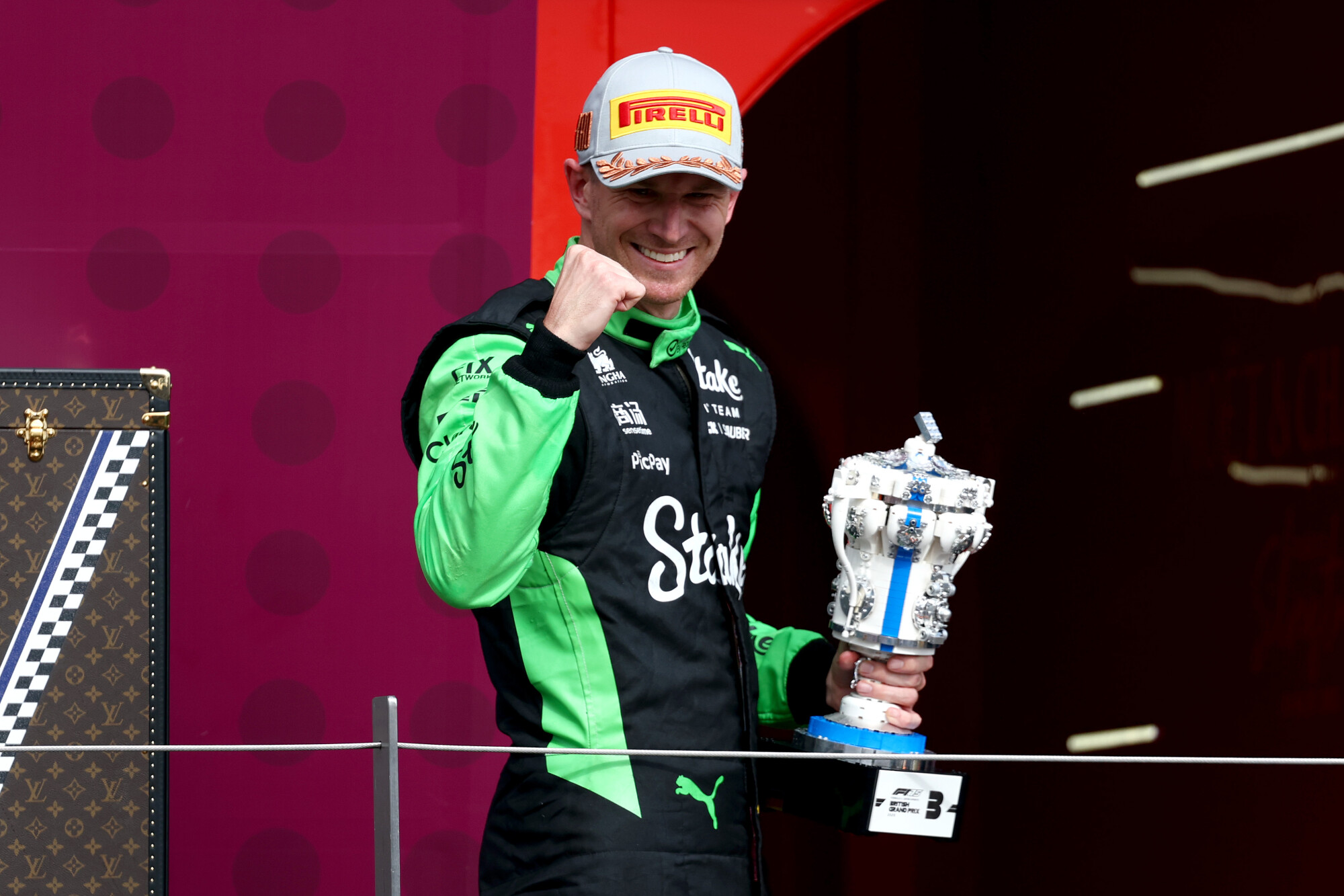 Podium Nico Hülkenberg Silverstone 2025